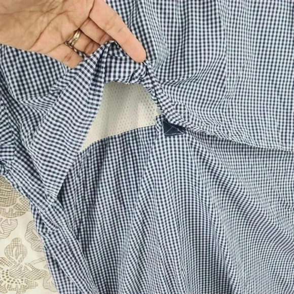 Gander Mountain Outdoor Checkered button up Short sleeve men's Shirt L - Picture 6 of 8